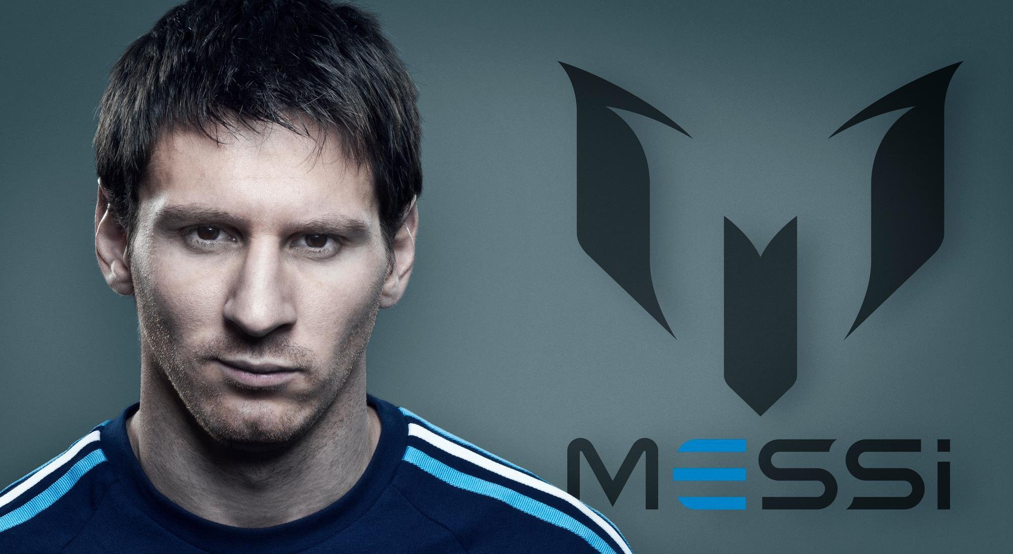 messi football personal logo