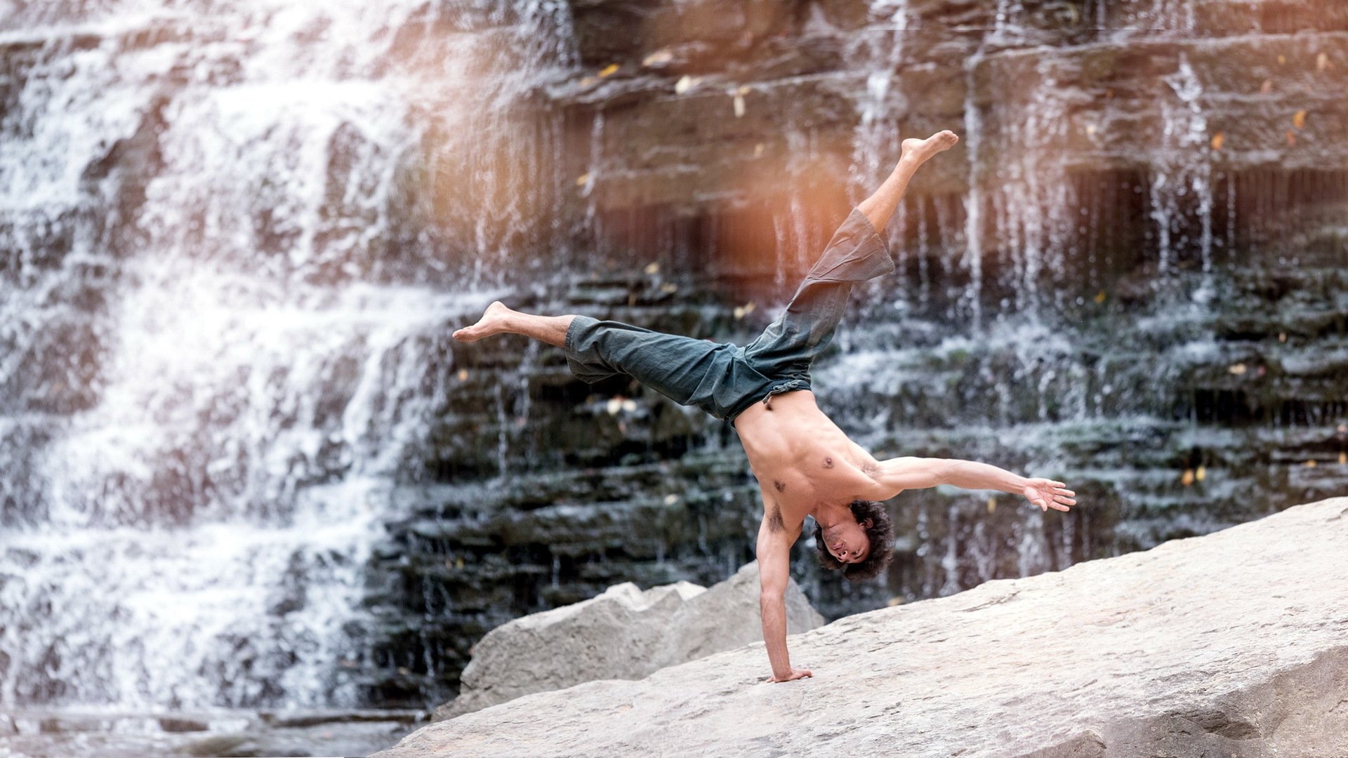 michael demski tänzer wasserfall