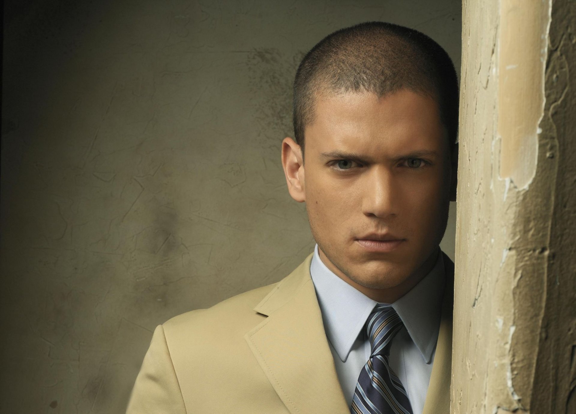 wentworth miller maschio attore sguardo