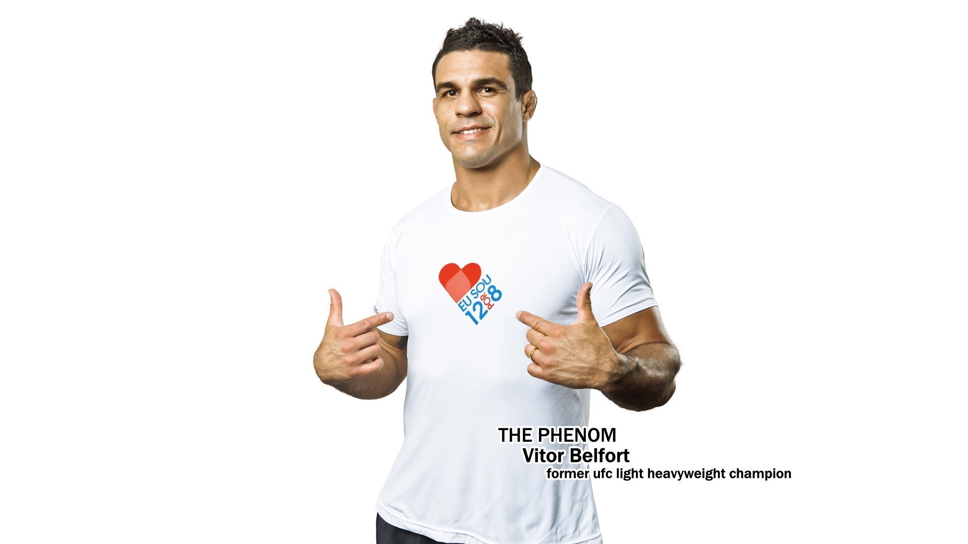 vitor belfort ufc fighter mixed martial arts white background