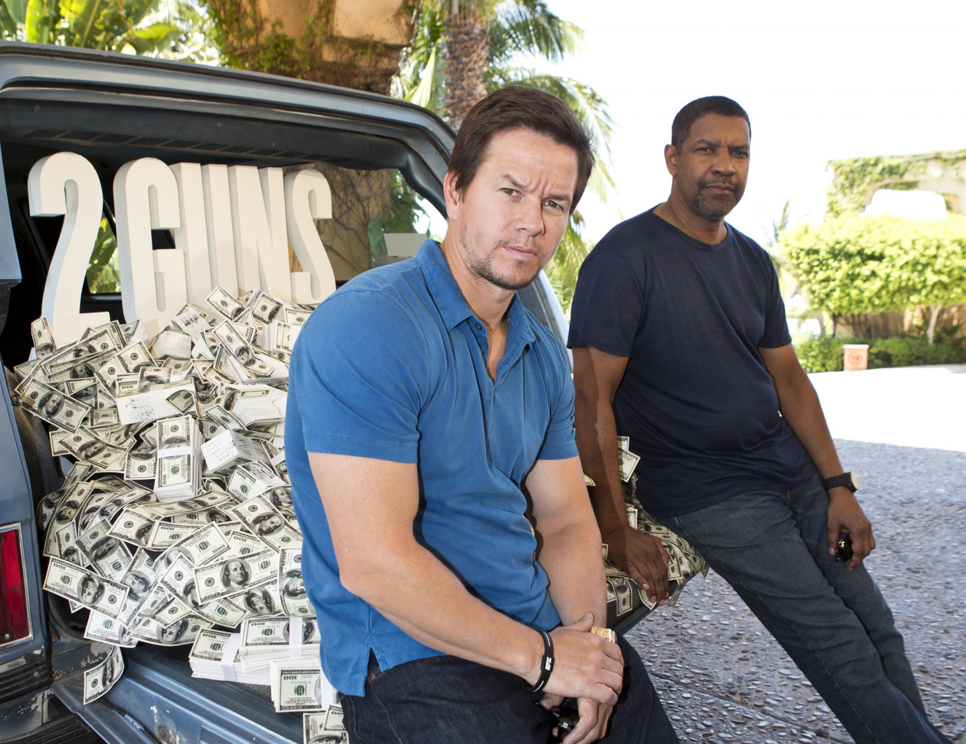 mark wahlberg stig denzel washington foto due barili 2 pistole