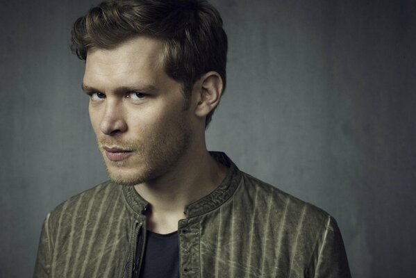 Actor Joseph Morgan as Klaus from the series The Vampire Diaries 