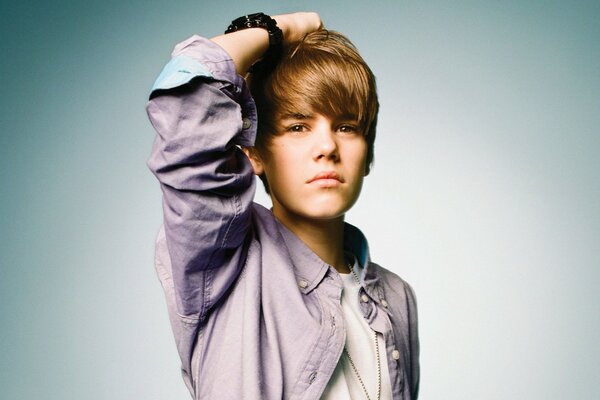 Justin Bieber es un joven cantante