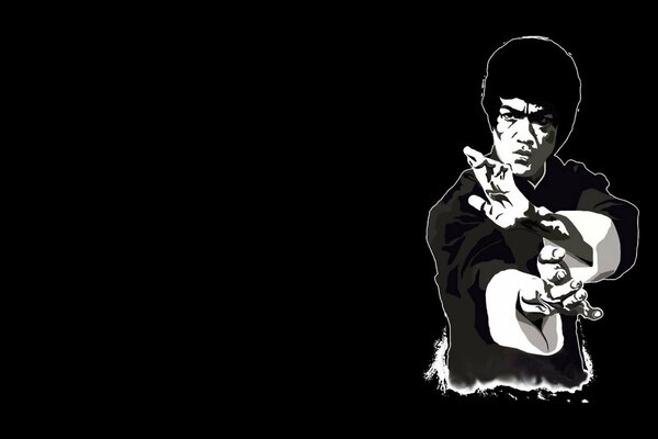 Bruce Lee-hombre leyenda, actor