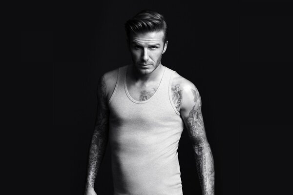 Fußballer und Sportler David beckham