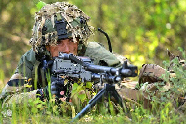 Ejército fuerzas especiales ejercicios de campo