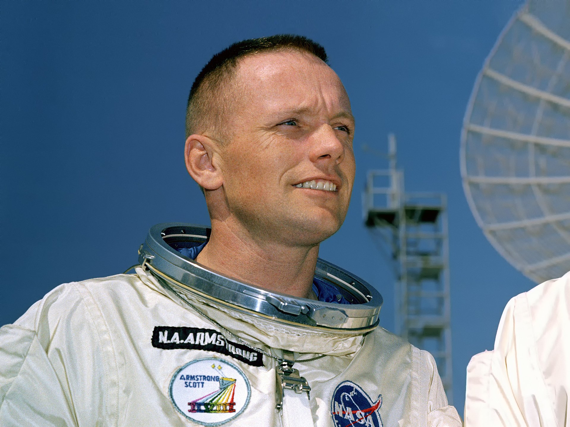 neil armstrong astronauta człowiek legenda kosmos księżyc