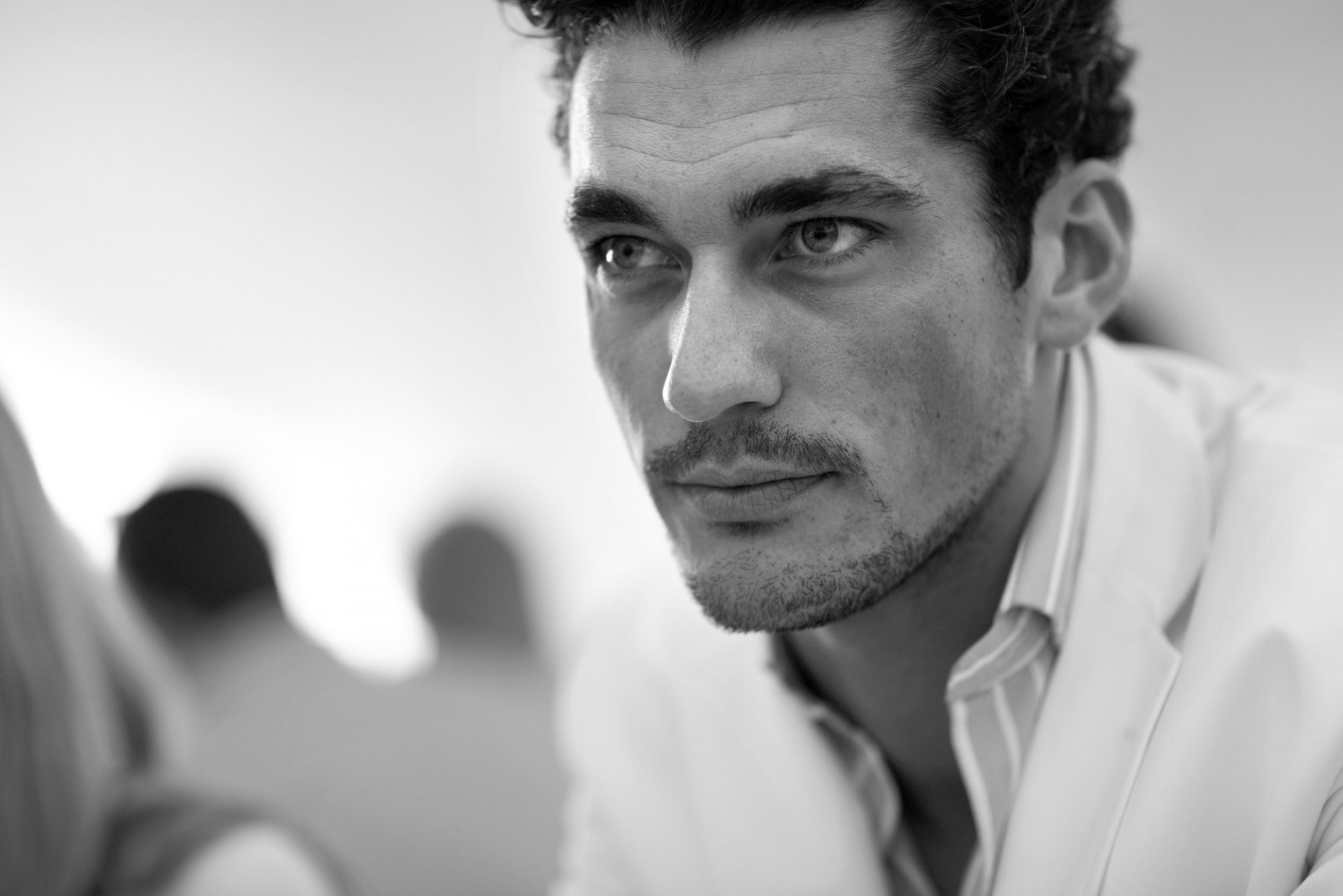 david gandy david gandy model look mustache stubble