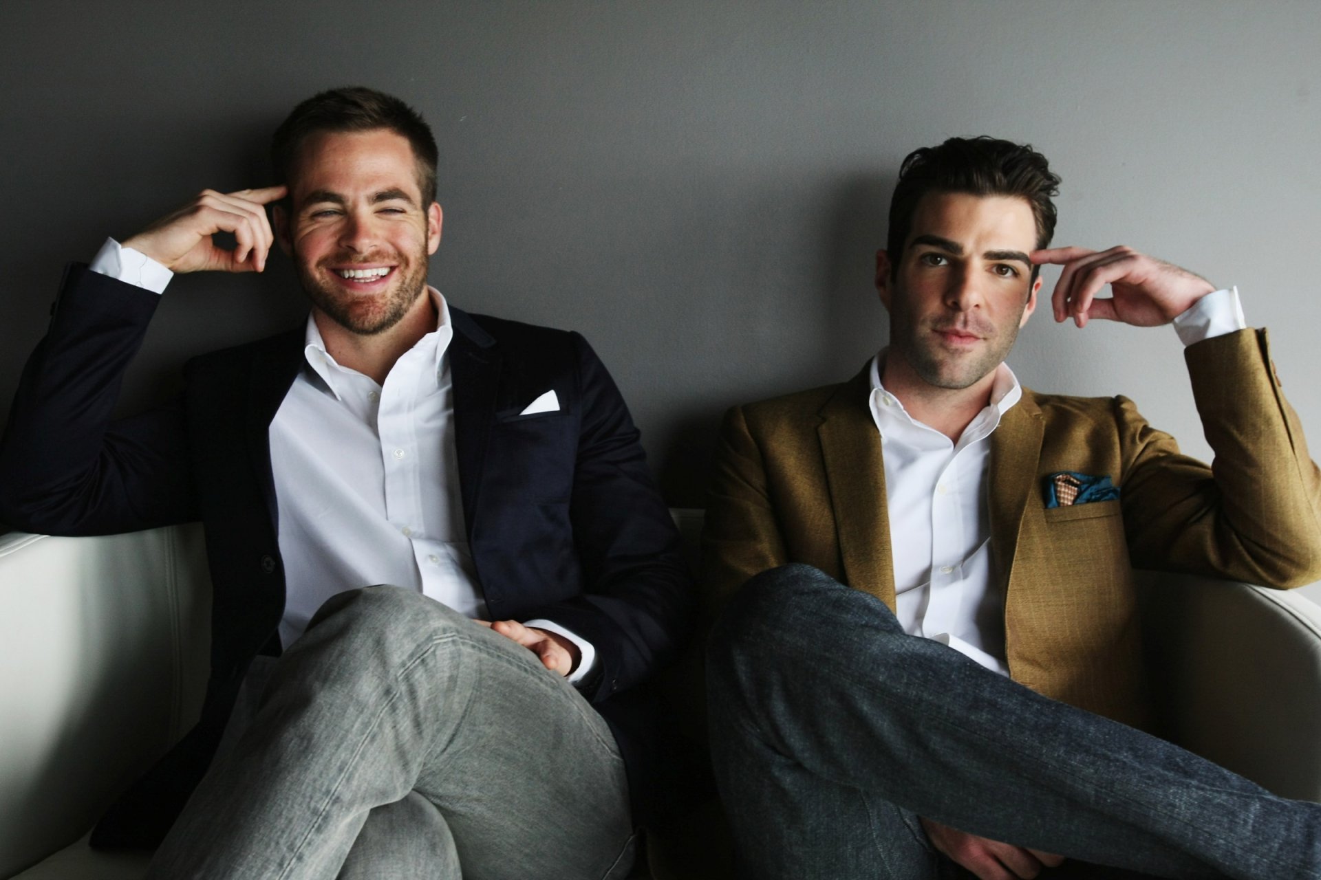 chris pine zachary quinto quinto actores star trek promo