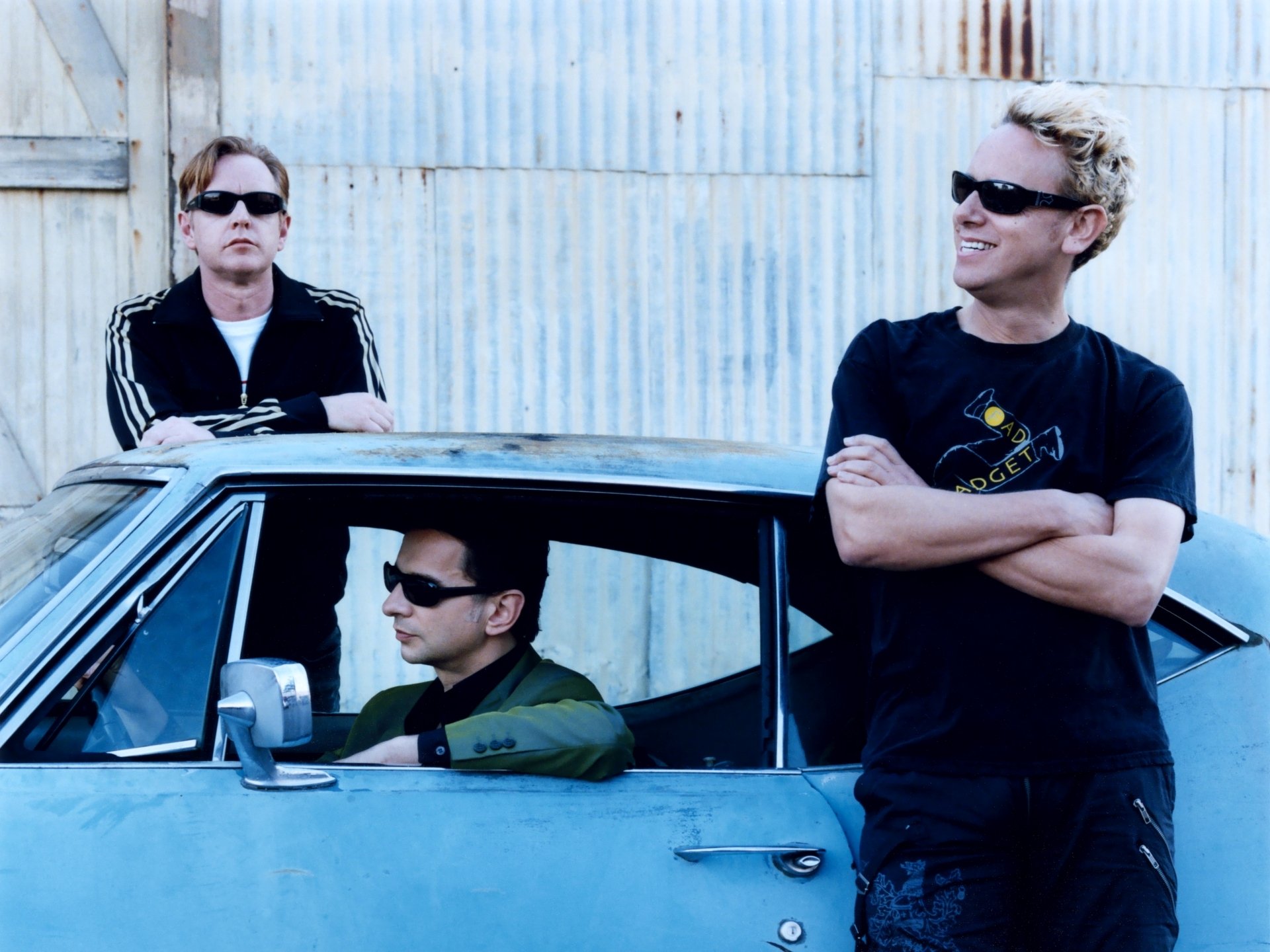 depeche mode depeche mode heraldo de la moda banda legendaria hombres músicos david gahan david gahan martin gore andrew fletcher máquina