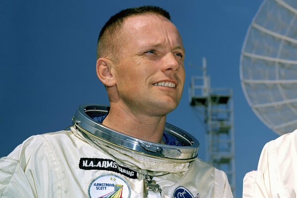 Neil Armstrong is the first man on the moon