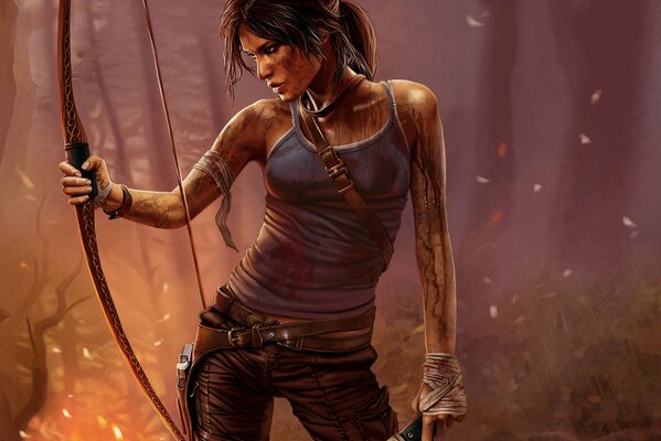 Lara croft ist die Grabräuberin