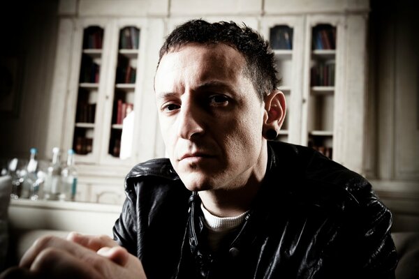 Foto del cantante de linkin park Chester Bennington