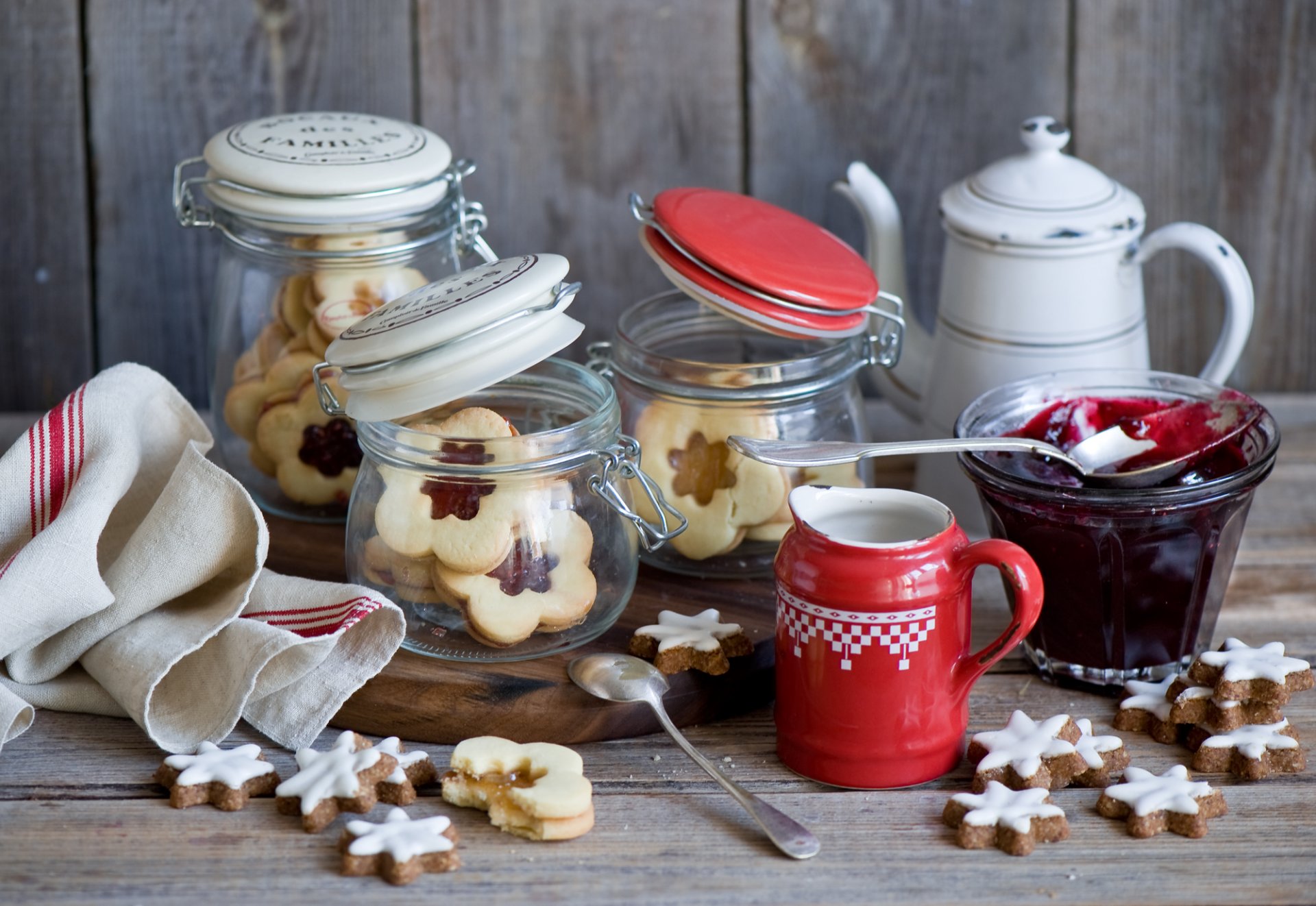 galletas mermelada latas