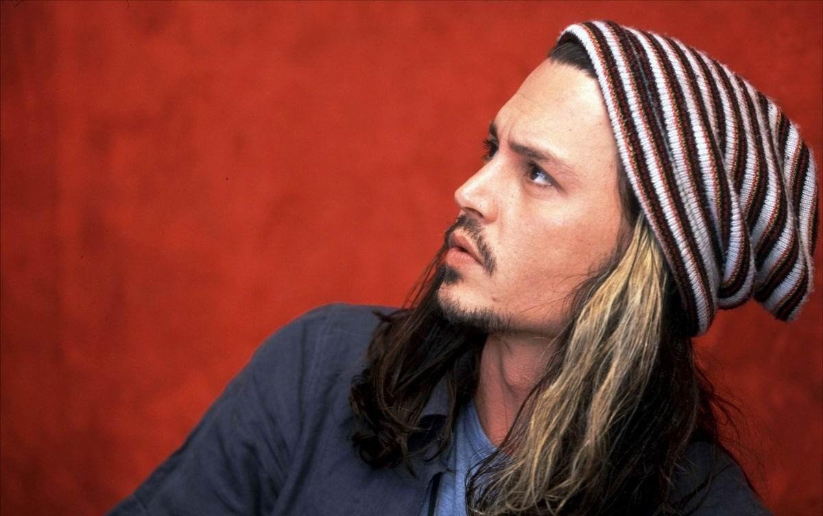 johnny depp hat hair photo