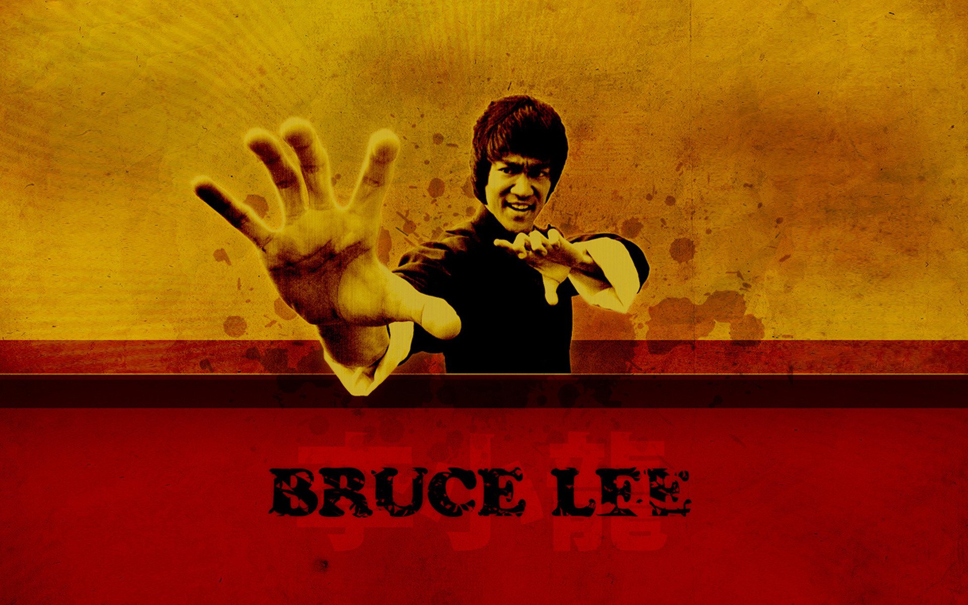 bruce lee kung fu kämpfer