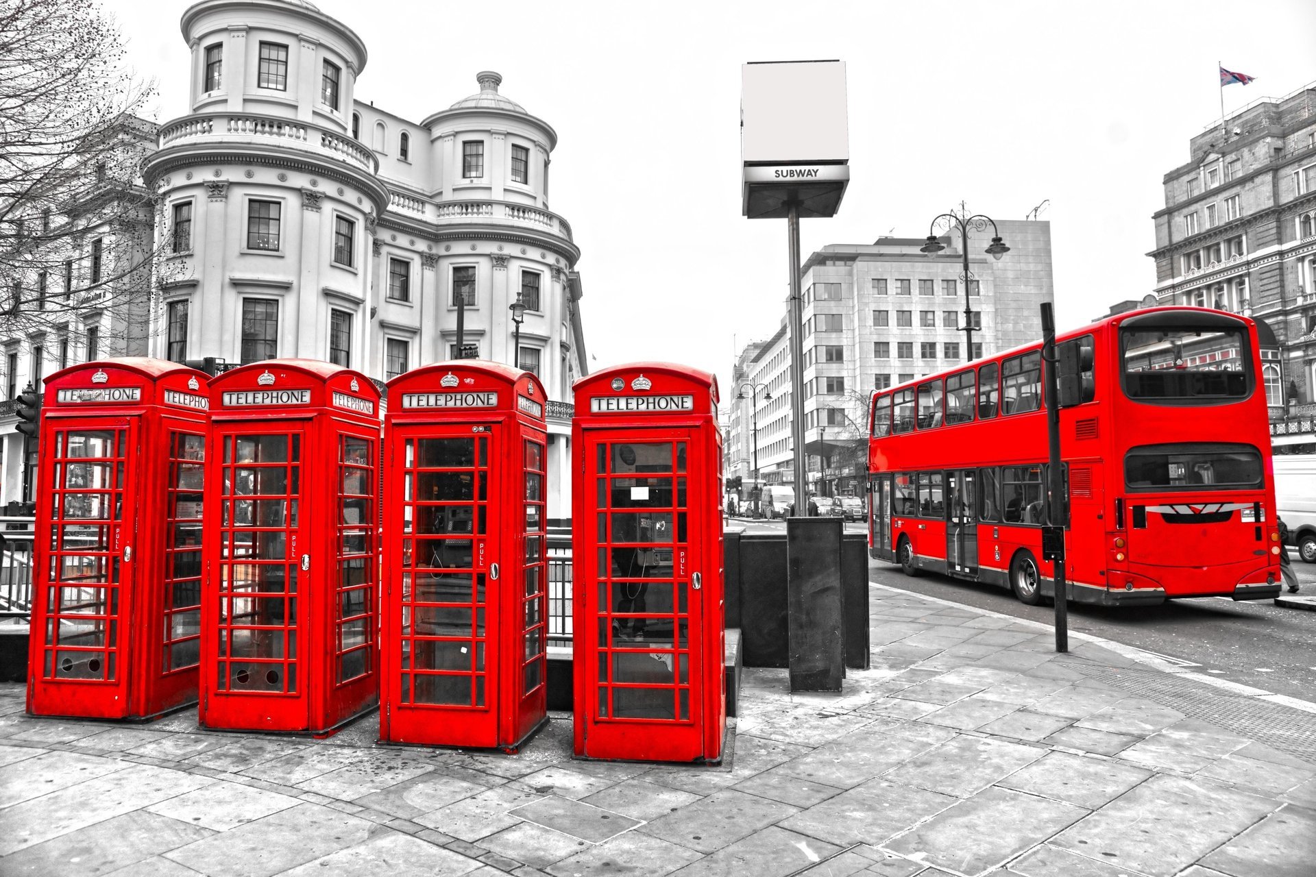 londres cabines téléphoniques bus rouge