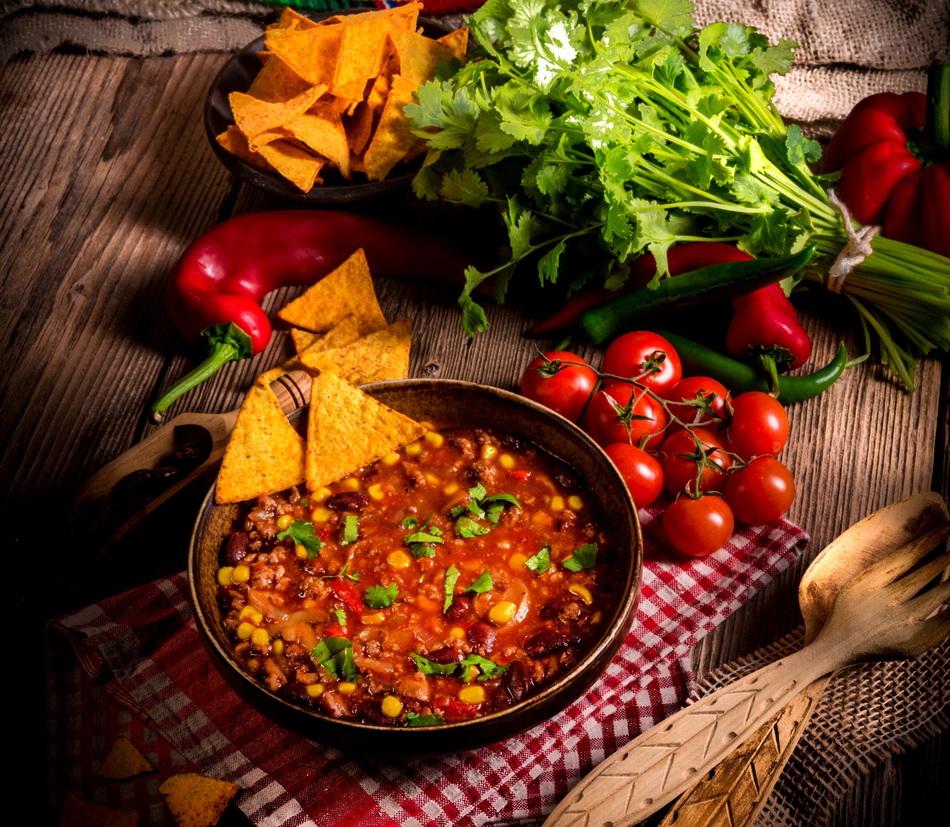 suppe gemüse tomaten pfeffer essen foto