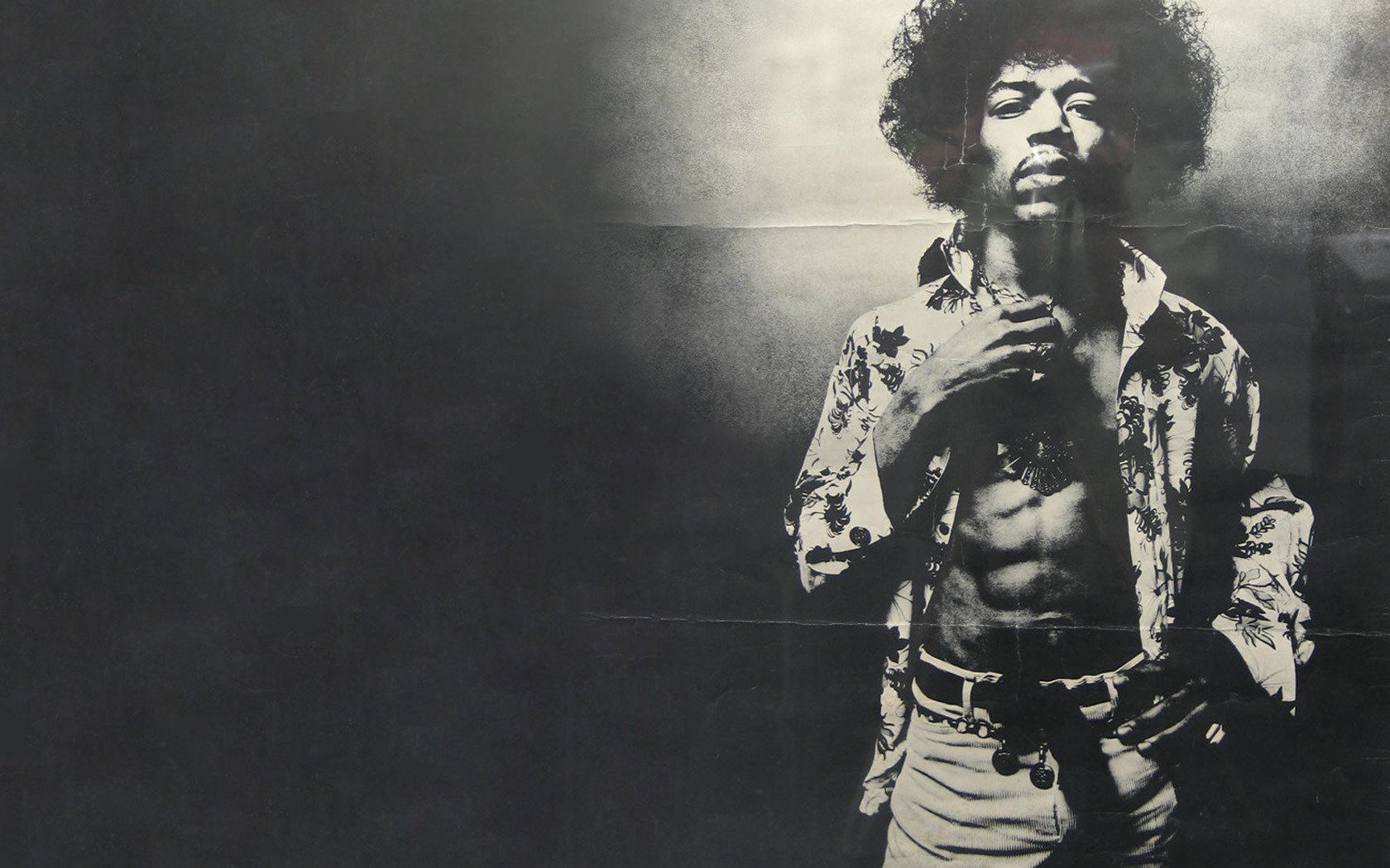 jimi hendrix hendrix hemd hose gürtel schwarzweißfoto