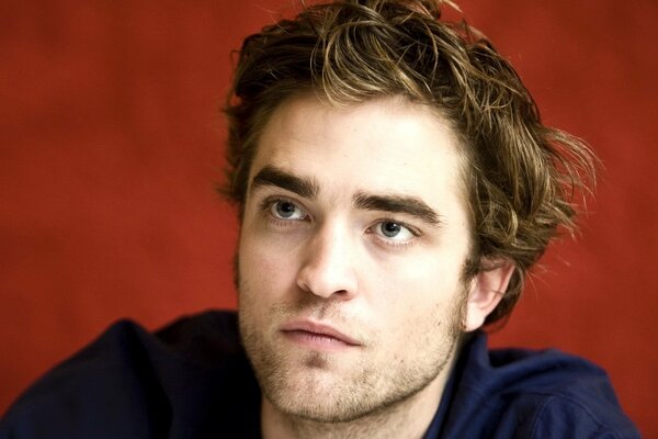 Actor Robert Pattison. Portrait