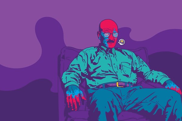 El jefe feo de dibujos animados Lenin