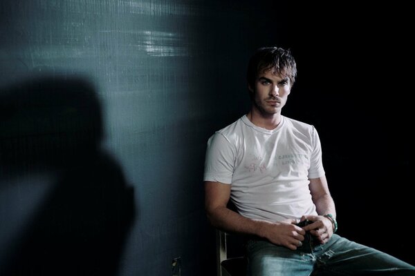 Actor Ian Somerhalder. The Vampire Diaries