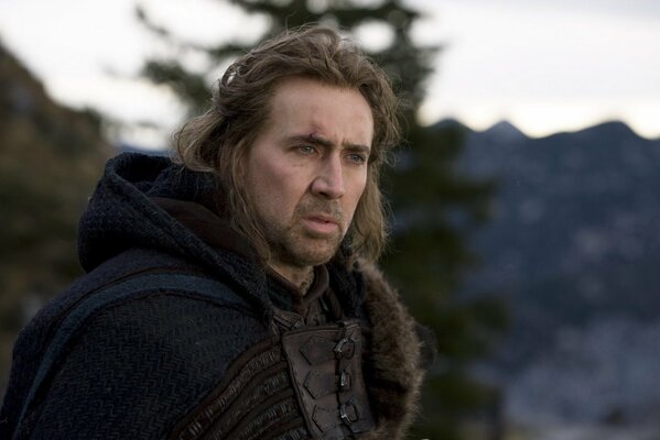 Nicolas Cage in the movie Time of the Witches 