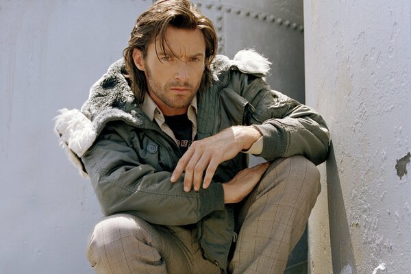 La faccia seria di Hugh Jackman