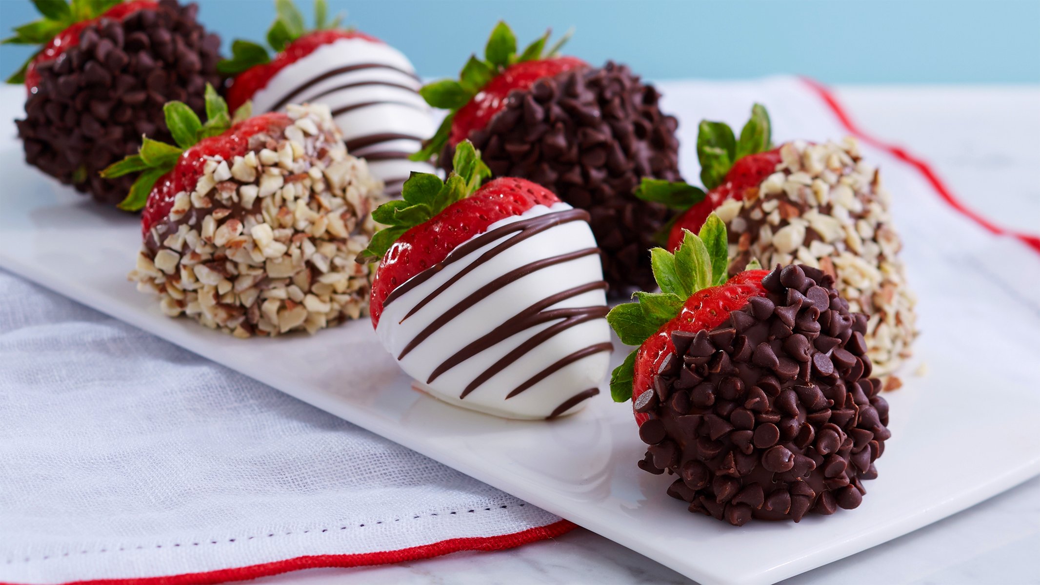 obst erdbeeren schokolade essen