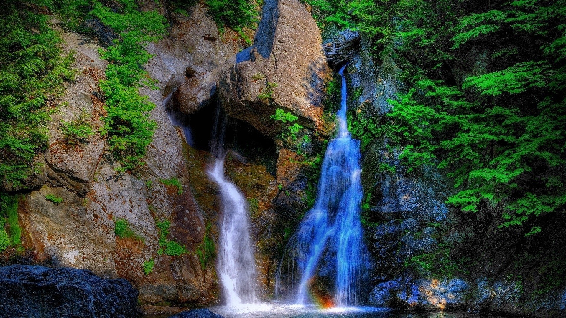 waterfalls cascades