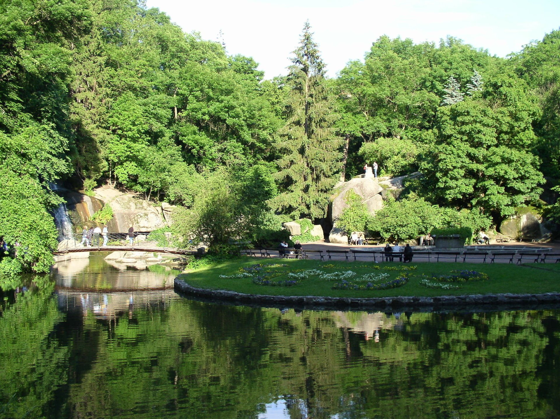 ucrania región de cherkasy uman parque sofievsky