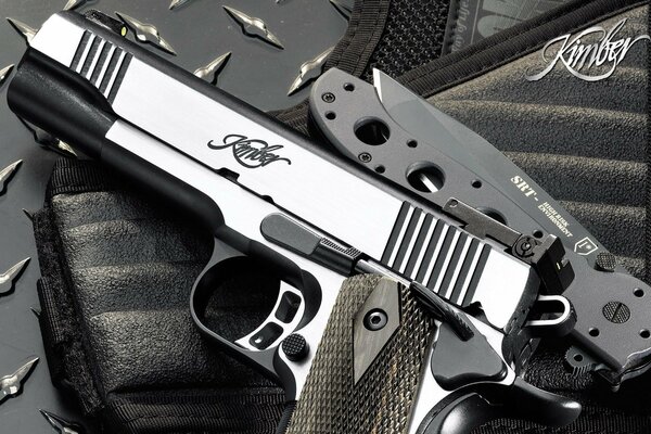 Beautiful firearm with engraving