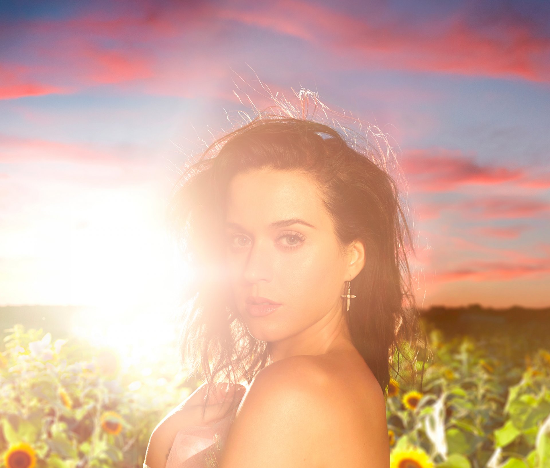 katy perry campo girasoli sole