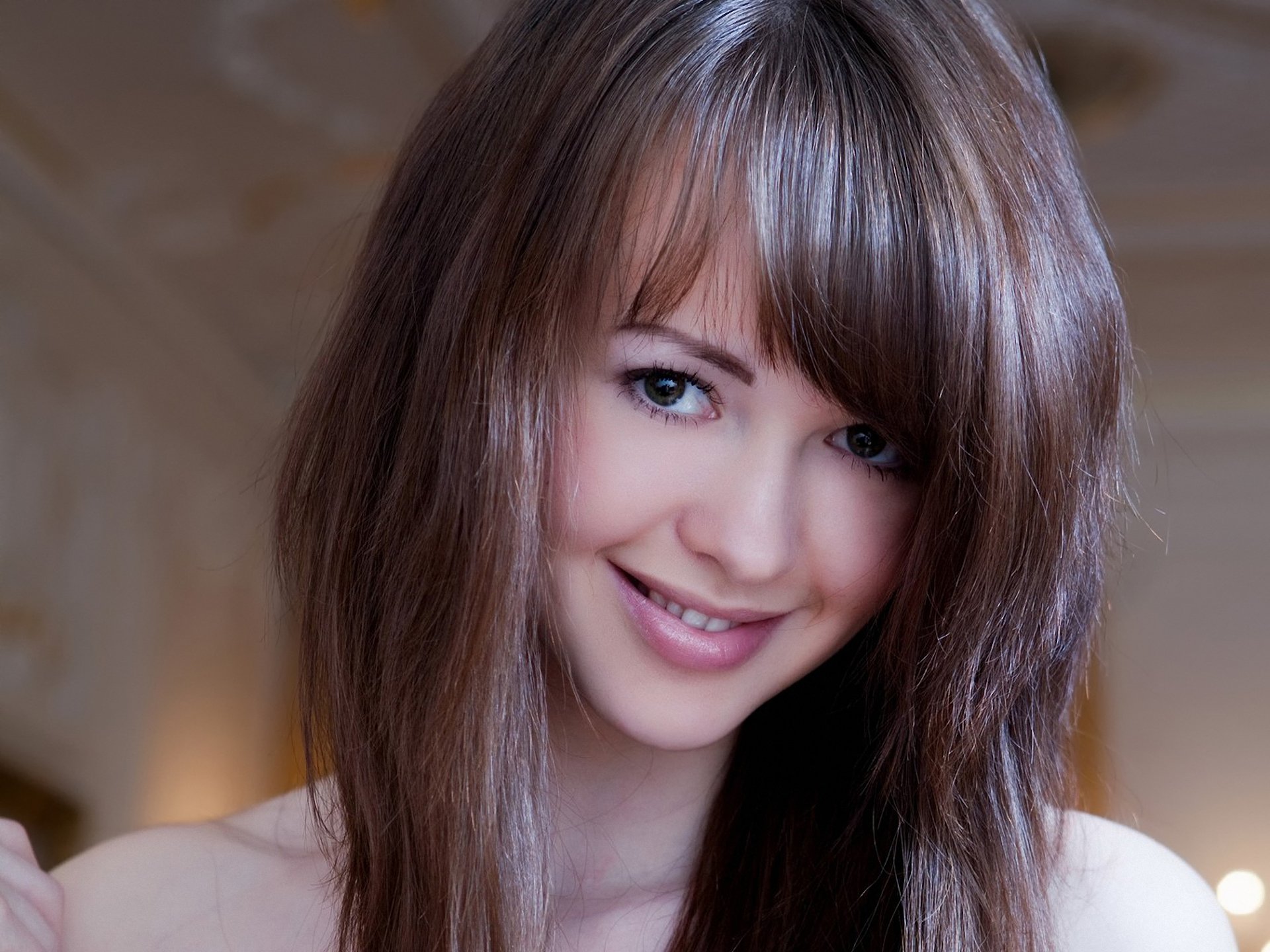 nastya e face smile hair style