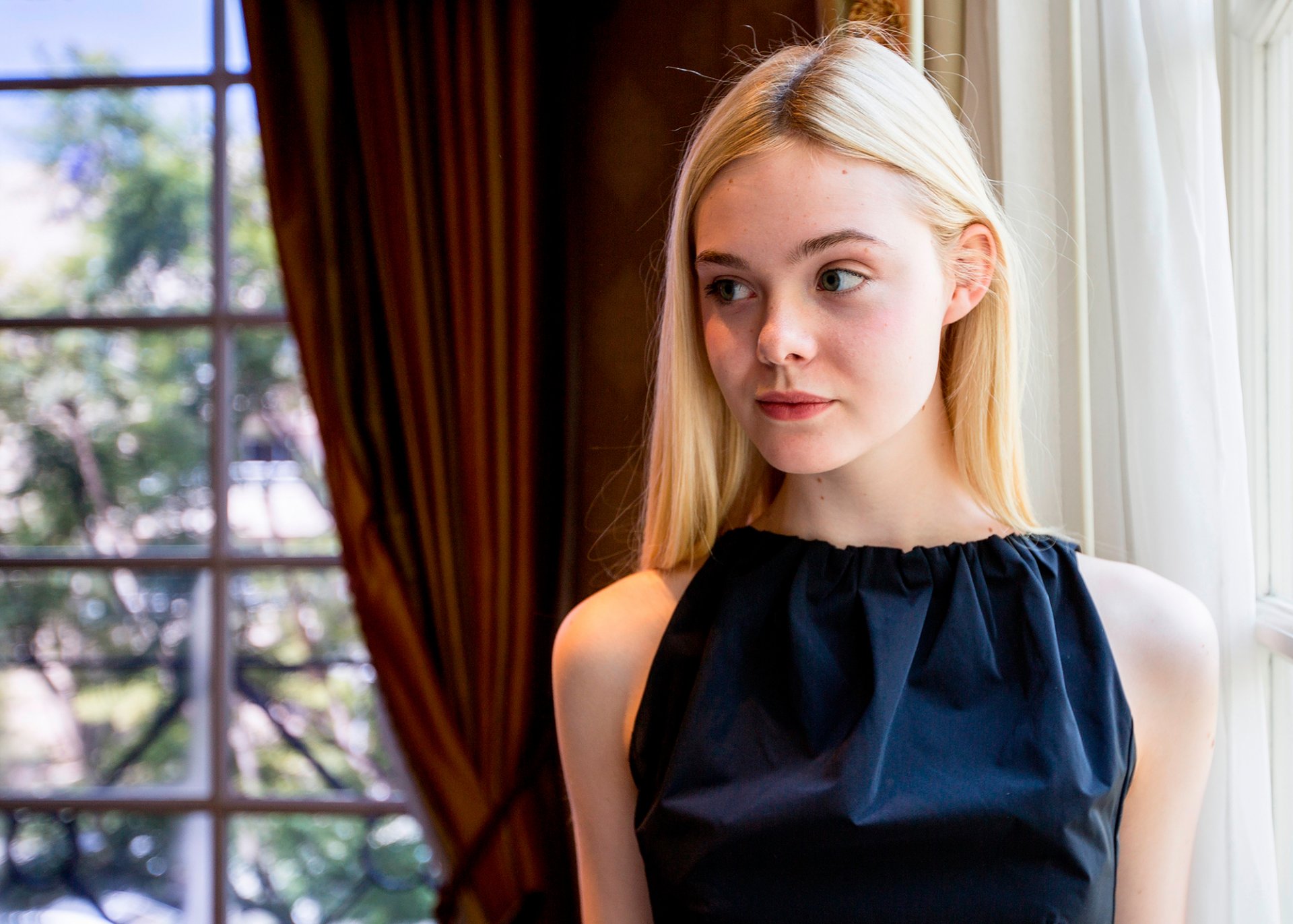 ellie fanning conferenza stampa malefica maggio 2014