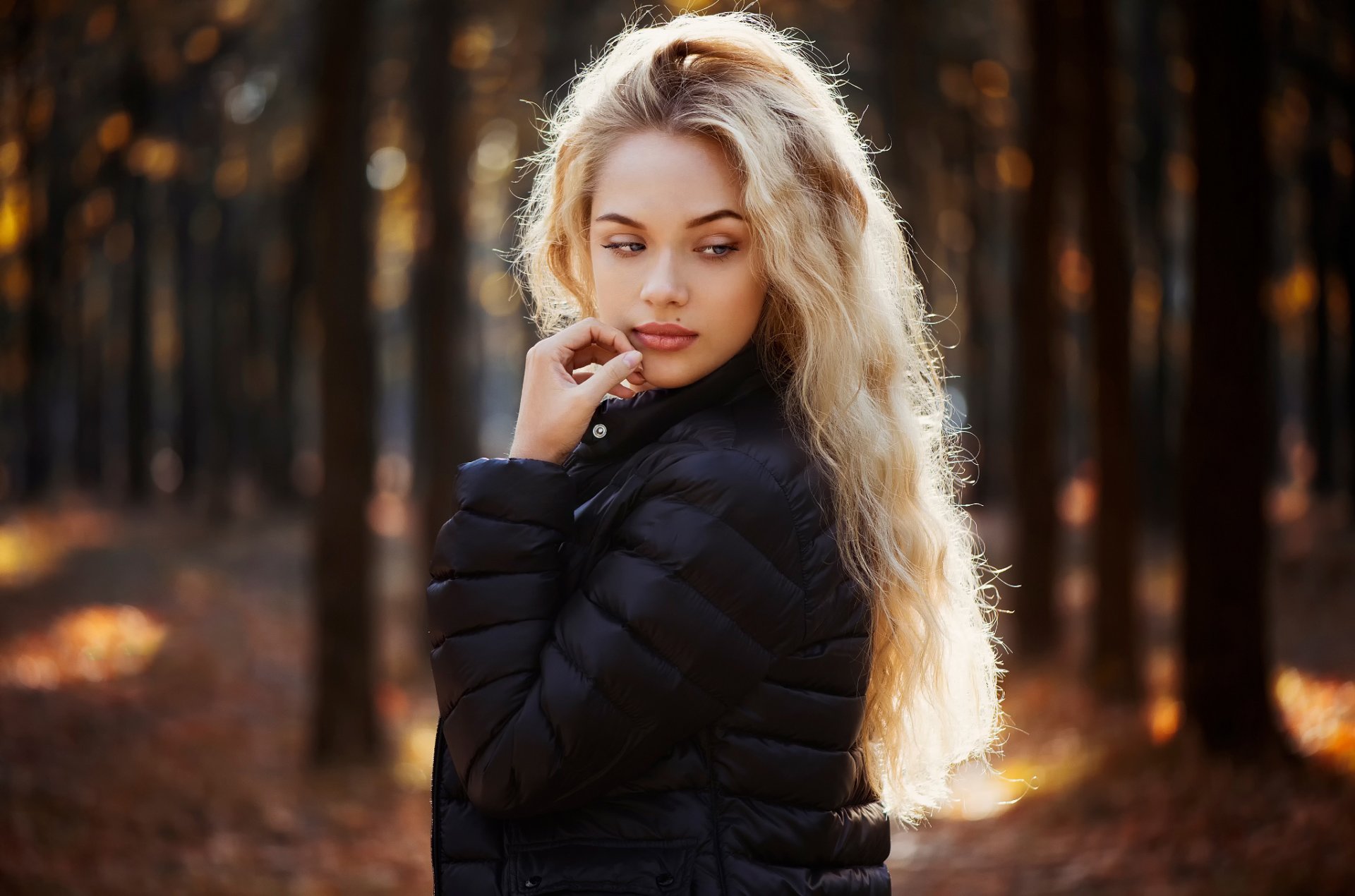 autumn portrait natural light autumn portrait sponge view jacket