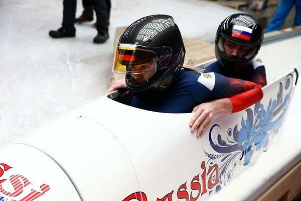 Ludmila komodkina bobsleigh Sotchi 2014