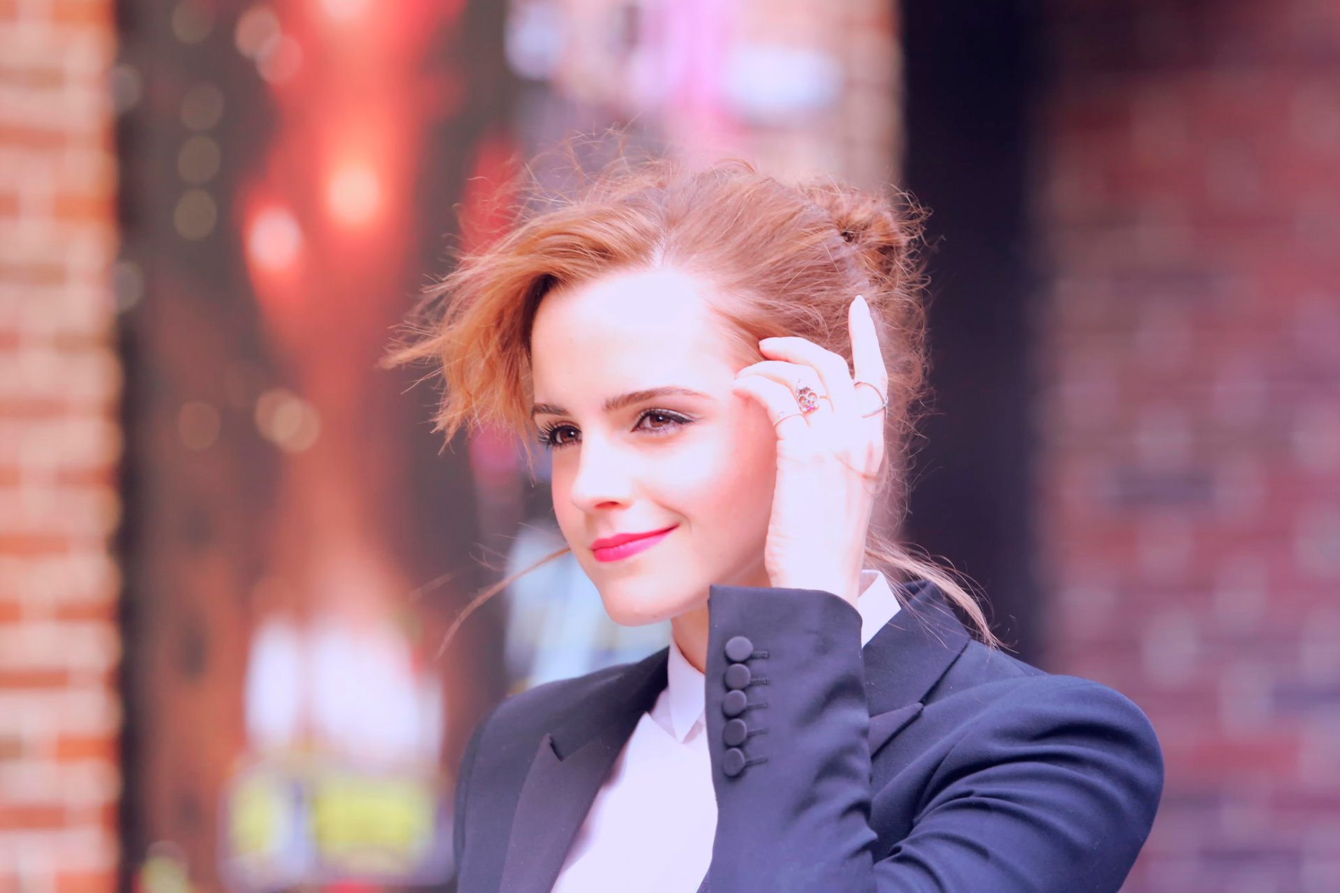 emma watson portrait actress promotion