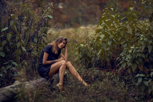 Fotos de chicas en la naturaleza