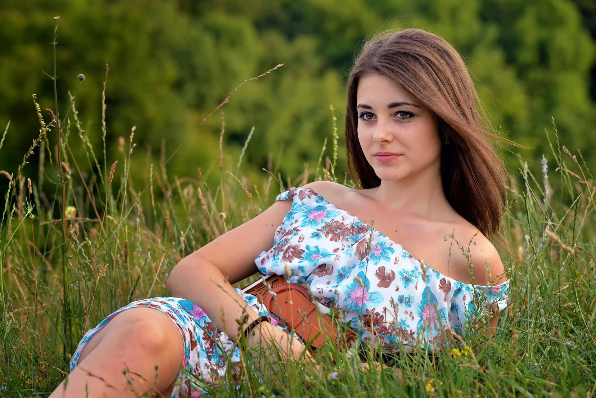 dana summer portrait dress gra