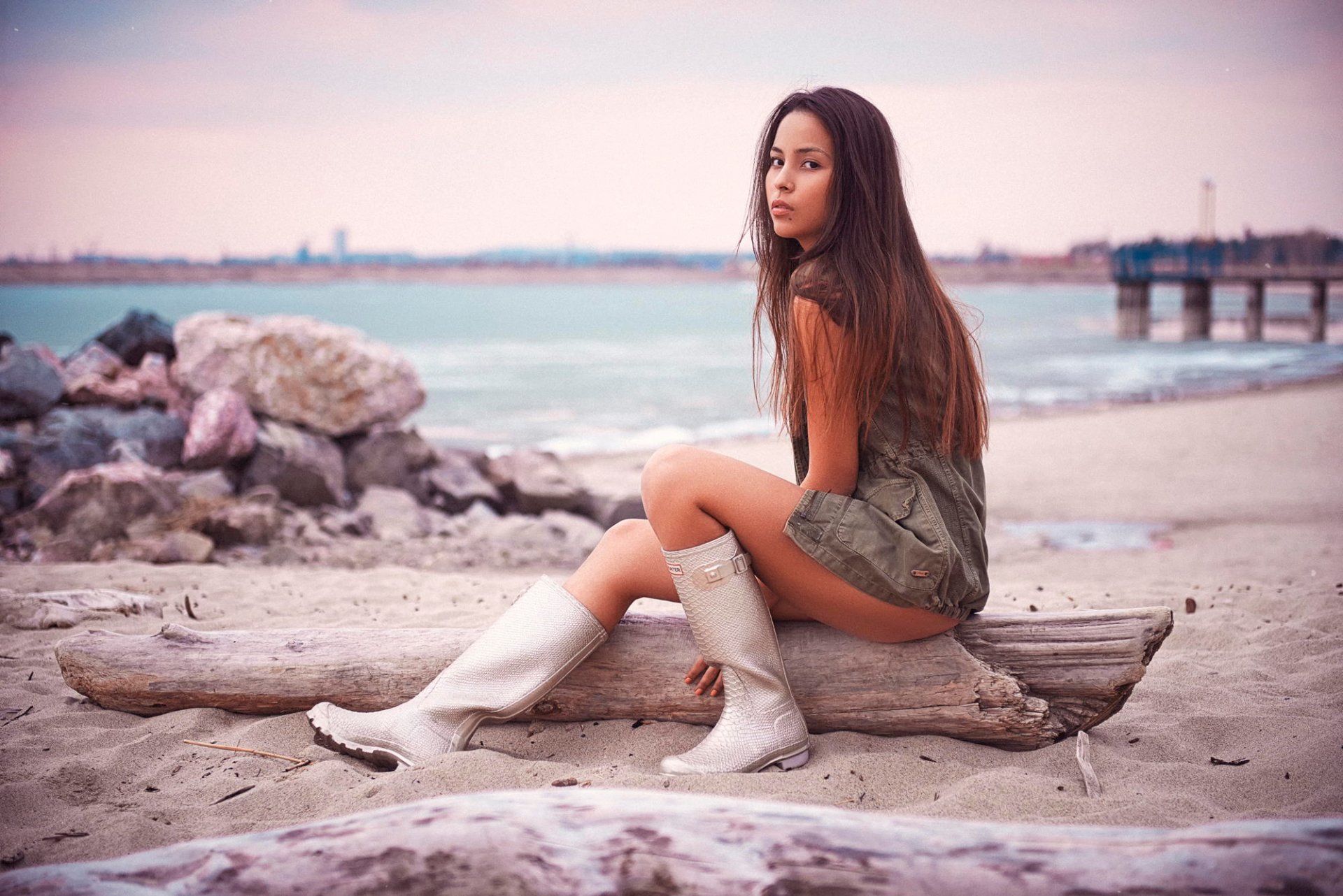 marina côte bottes vue