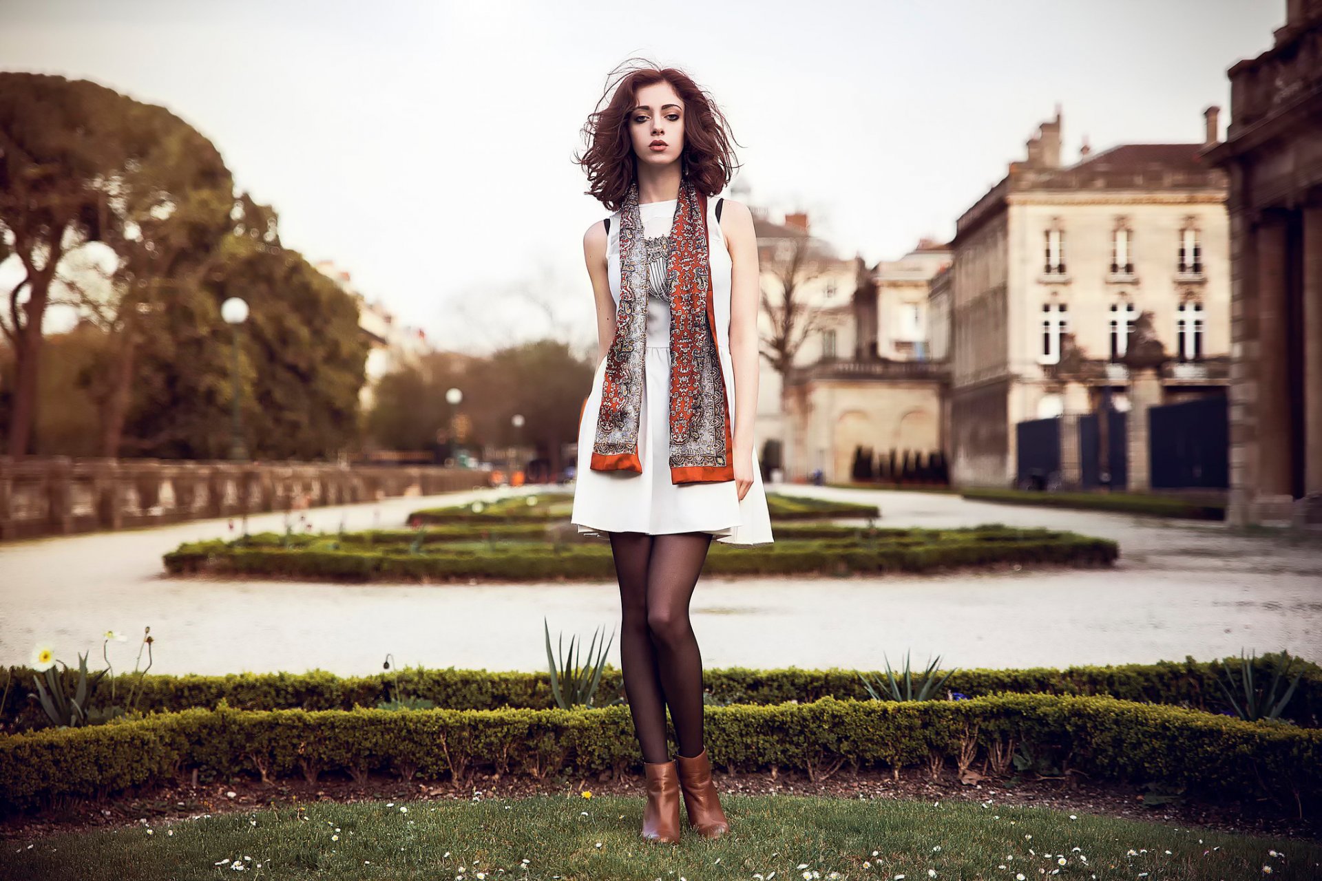 mode lauriane rousse robe