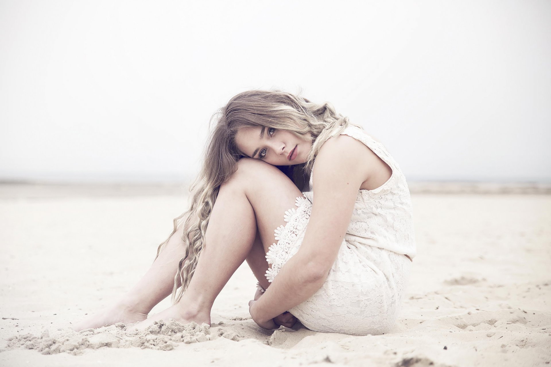 lisa plage vue robe sable