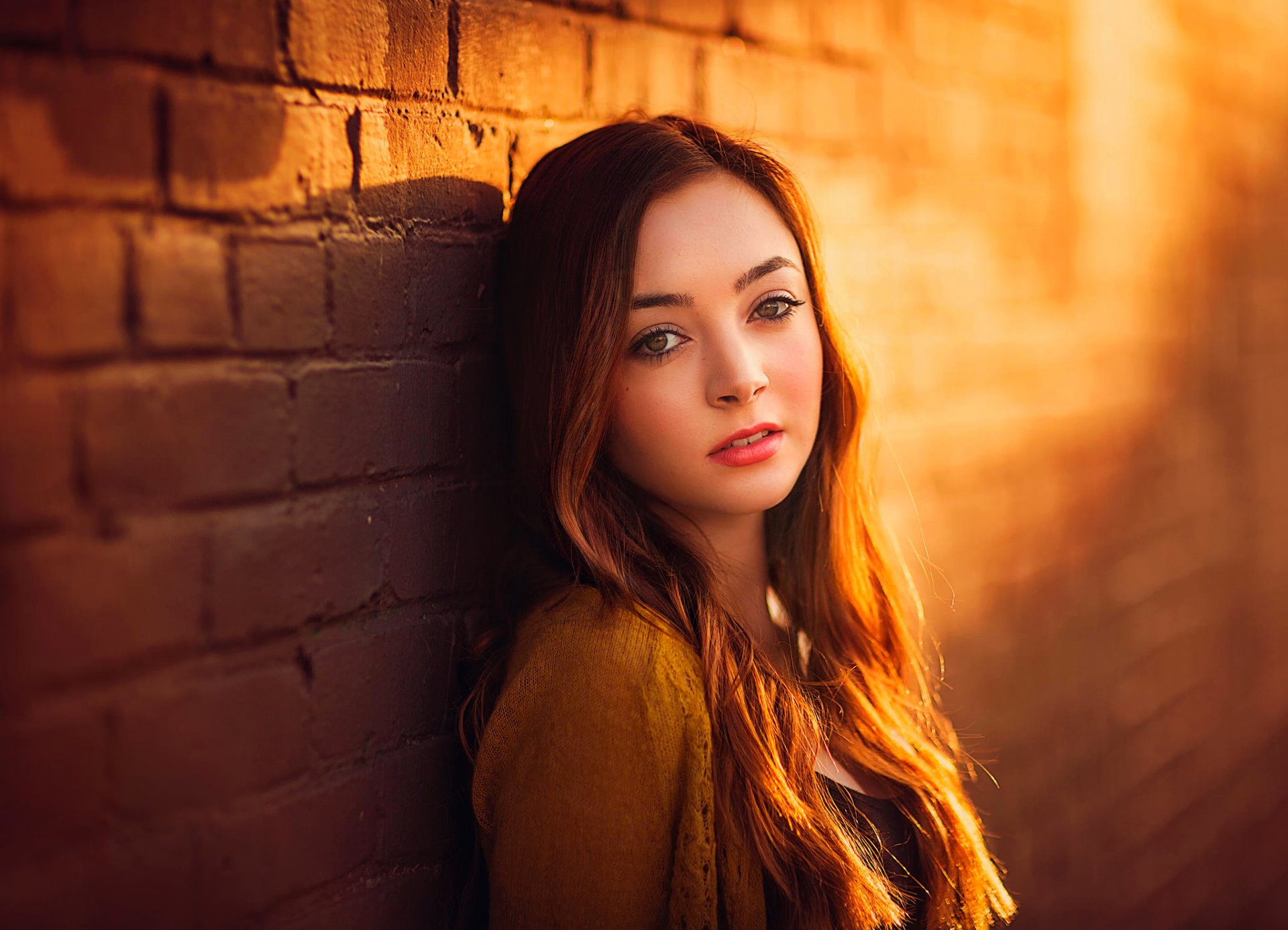 or portrait vue lumière du soleil