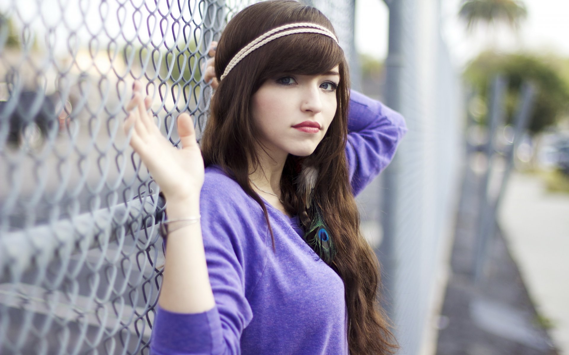 chica retrato belleza mandee leslie