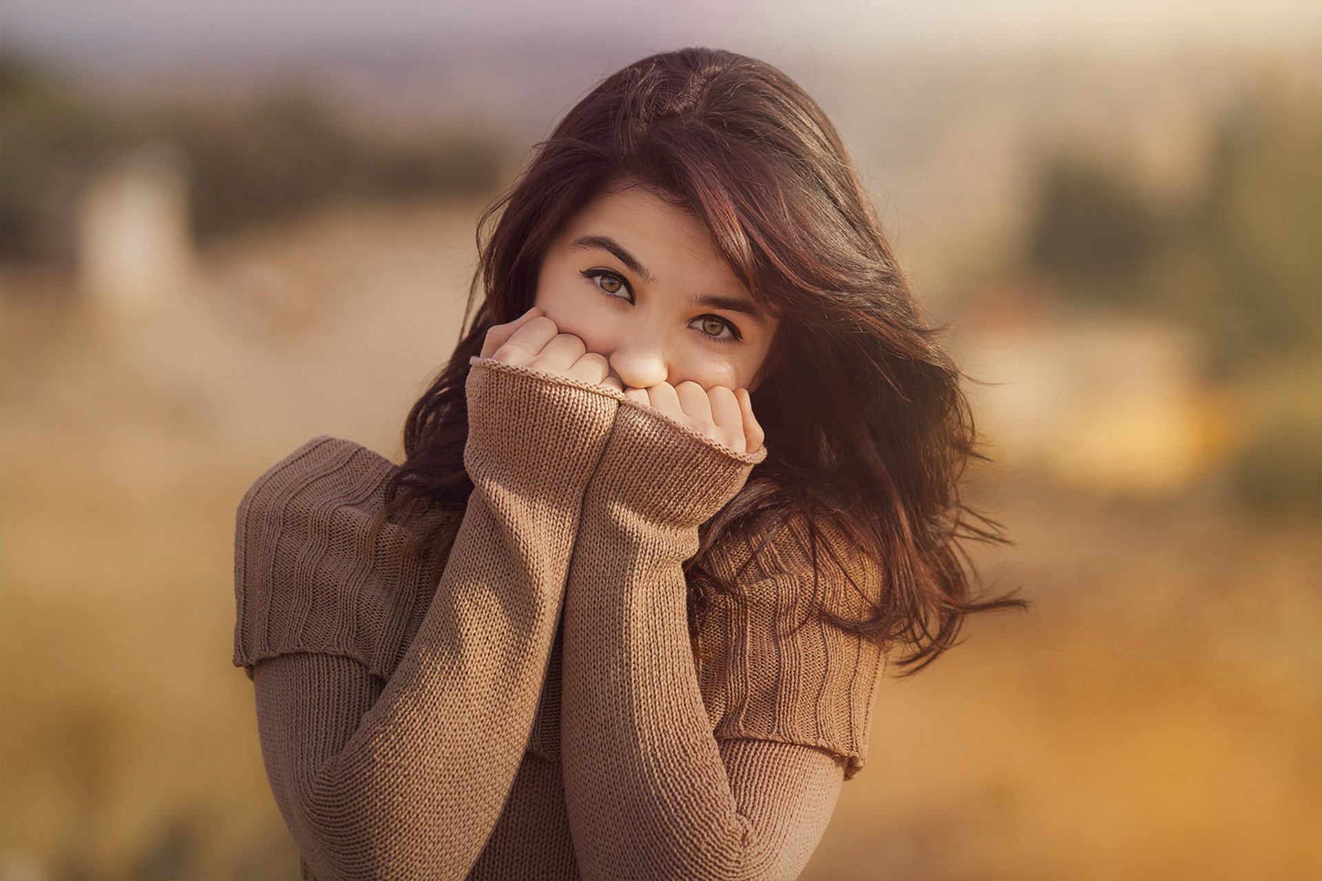 portrait view bokeh