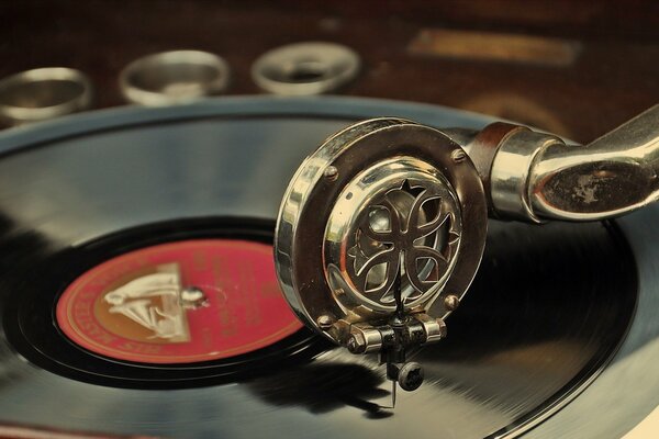 Grammofono per ascoltare musica