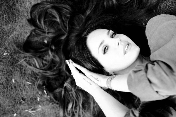Noir et blanc brune photo
