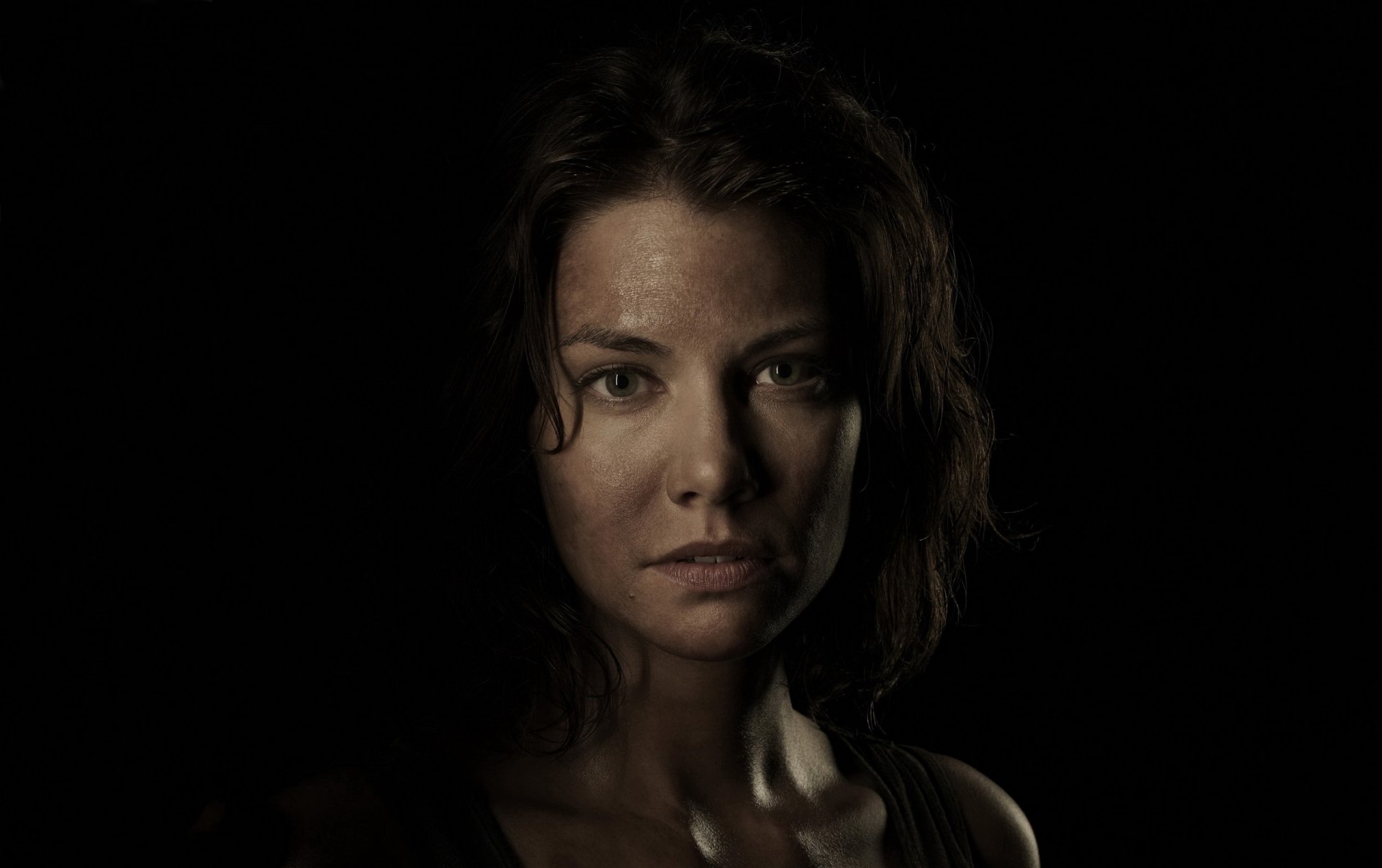 lauren cohan photoshoot film the walking dead