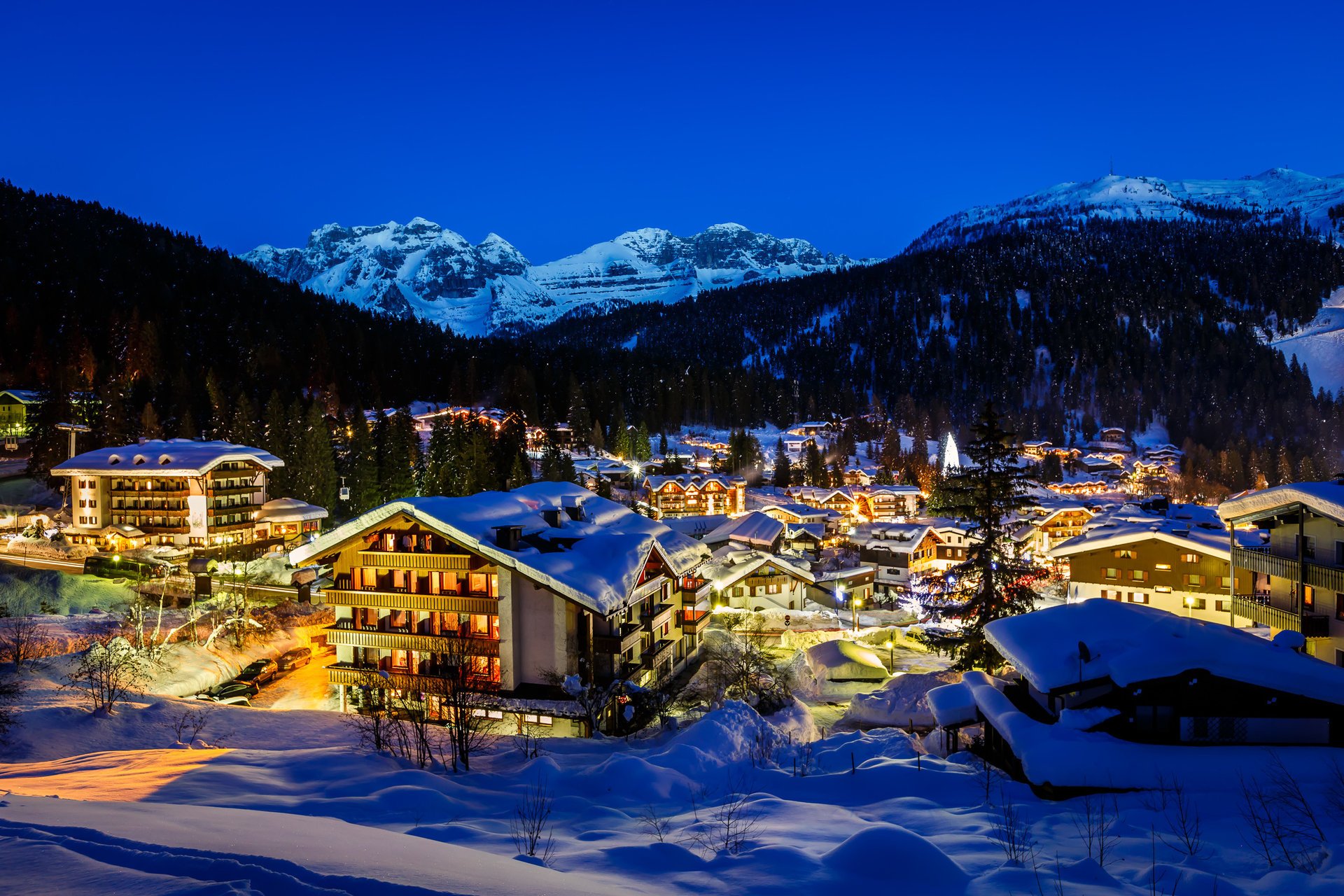 madonna di campiglio мадонна-ди-кампильо italia италия alpi italy